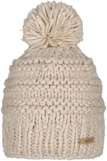 Barts Handgebreide Jasmin Beanie met Pom Pom Barts , Beige , Dames - ONE Size