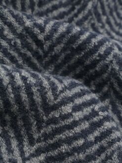 Barts Sohoho Sjaal Blauw Grijs - Donkerblauw