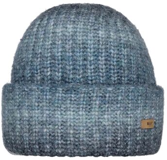 Barts Vreya Beanie Poster Muts Dames Da. Blauw dessin