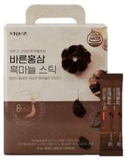 Barun Red Ginseng Black Garlic Stick 10g x 100 sticks