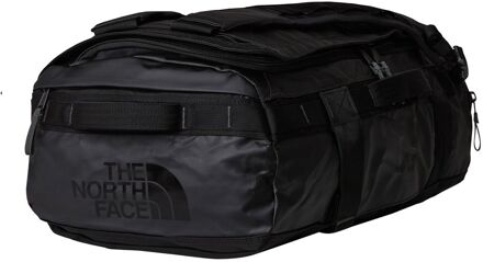 Base Camp Voyager Duffel 32L tnfblack/asphgr weekendtas handbagage Zwart - H 58 x B 35 x D 22 cm