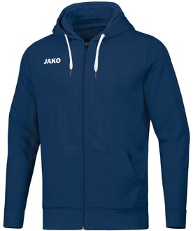 Base Jas Met Capuchon Dames Marine Blauw Maat 34