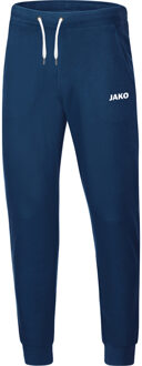 Base Joggingbroek Met Boord Marine Blauw Maat S