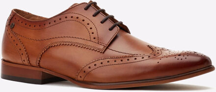 BASE LONDON Barbera Brogues Heren Bruin - EU 46 / UK 11