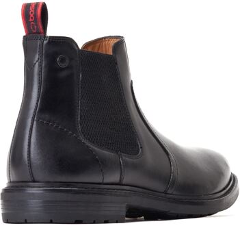 BASE LONDON Bloom Leren Herenlaarzen Zwart - EU 42 / UK 8