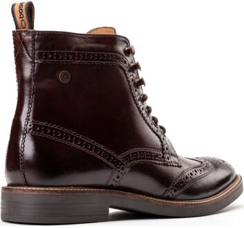 BASE LONDON Bristol Leren Heren Bruine Brogues Schoenen