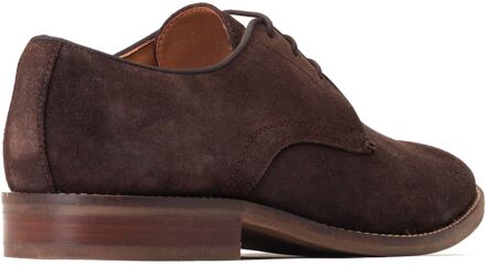 BASE LONDON Bronte Leren Donkerbruine Oxford-Schoenen Voor Heren - EU 40.5 / UK 7