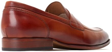 BASE LONDON Bruno Lederen Herenpantoffels Burnt Tan Bruin - EU 42 / UK 8