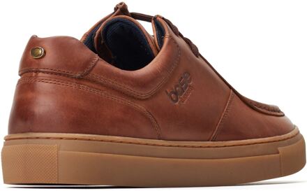 BASE LONDON Dalston Leer Heren Bruine Mocassin Schoenen - EU 43 / UK 9