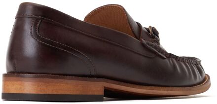 BASE LONDON Madison Leren Herenpantoffels Burnt Tan Bruin