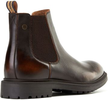 BASE LONDON Roebuck Leren Heren Bruine Boots - EU 39/ UK 6