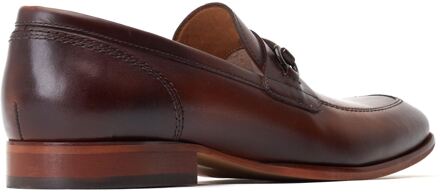 BASE LONDON Russo Leren Herenpantoffels Burnt Brown Bruin - EU 46 / UK 11