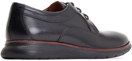 BASE LONDON Wing Leren Zwarte Oxford Schoenen Voor Heren - EU 42 / UK 8