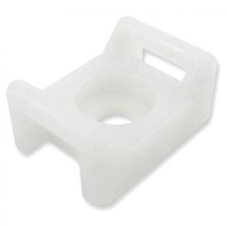 Base Zadel FTS9-1S Voor Kabelbinders 100 Stuks Beige