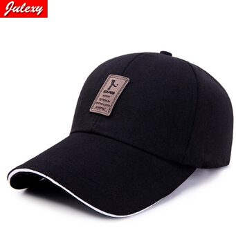 Baseball Cap Mannen Lente, herfst En Winter Caps Vrouwen Outdoor Sport En Vrije Tijd Zal Het Bod Canvas Mode Eenvoudige Hoed Check zwart