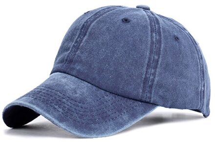 Baseball Cap Paardenstaart Hoed Hoofddeksels Outdoor Sportkleding Met Verstelbare Rug Sluiting Effen Kleur Gewassen Katoen QJ2086ZQ