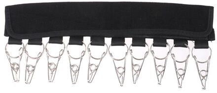 Baseball Cap Rack Hoed Houder Rack Thuis Organisator Opslag Deur Kast Hanger Keuken Rack Holder Haken zwart