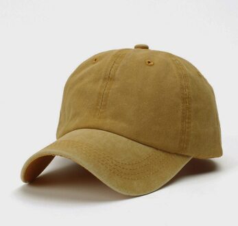 Baseball Cap Zon Caps Zomer Vissen Hoed Voor Mannen Vrouwen Unisex-Tieners Effen Kleur Snapback Street Hip Hop hoeden geel