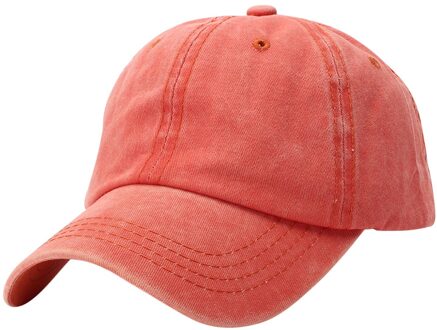 Baseball Cap Zon Caps Zomer Vissen Hoed Voor Mannen Vrouwen Unisex-Tieners Effen Kleur Snapback Street Hip Hop hoeden oranje