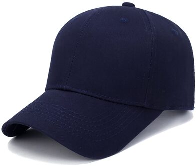 Baseball Hoed Katoen Licht Boord Effen Kleur Baseball Cap Outdoor Zonnehoed Effen Kleur Zomer Verstelbare Sport Reizen Zonnehoed Wy Blauw