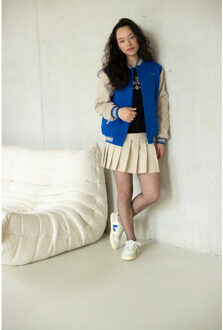 Baseball jasje kobalt voor meisjes in de kleur Blauw - 128