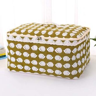 Basedidea Leuke Katoenen Speelgoed Kleding Opbergtas Waterdichte Kledingkast Organizer Box Quilt Deken Closet Kussen Container 1