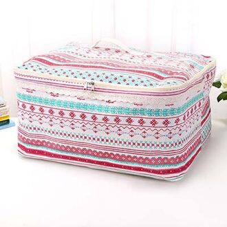 Basedidea Leuke Katoenen Speelgoed Kleding Opbergtas Waterdichte Kledingkast Organizer Box Quilt Deken Closet Kussen Container 4