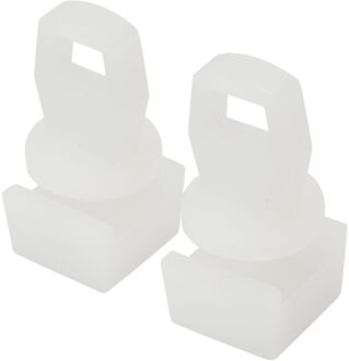 Baseline Basislijn - Eindstop - Plus - Wit