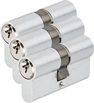 Baseline Deurcilinder 30/30 Mm - 3 Sleutels - Set Van 3