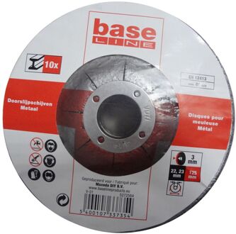 Baseline Doorslijpschijf - Metaal - 125mm