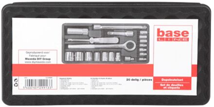 Baseline Dopsleutelset - 20 Stuks