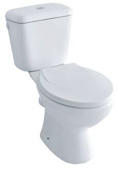 Baseline Duoblok Toilet I Pk Aansluiting Wit