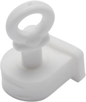 Baseline Eindstop - Wit - 4 Stuks