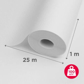 Baseline Glasvliesbehang - Ruit - 25 M - 100 G/m²