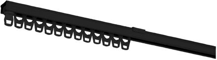 Baseline Gordijnrails Plus Compleet Zwart 110 - 200 Cm