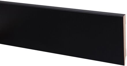 Baseline Hoge Plint Budget Cubic - Zwart - 240cm - 14x120mm