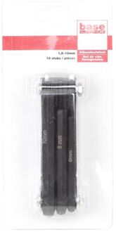 Baseline Inbussleutelset – 10 Stuks