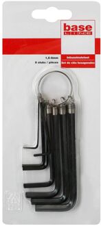 Baseline Inbussleutelset – 8 Stuks