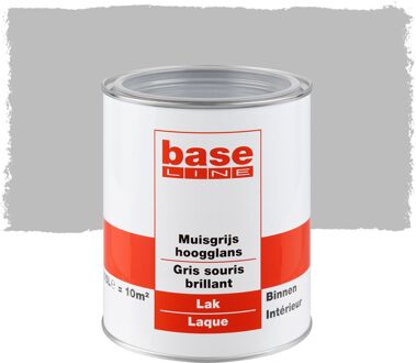 Baseline Lak Hoogglans Muisgrijs 750ml