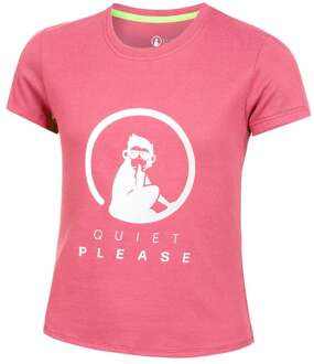 Baseline Logo T-shirt Meisjes-Pink - 116,128,140,152,164