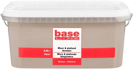 Baseline Muur & Plafond Muurverf - Mat - Gember - 2,5l