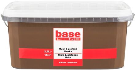 Baseline Muur & Plafond Muurverf - Mat - Mokka - 2,5l