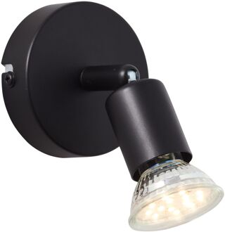 Baseline Opbouwspot Parma - Mat Zwart - Gu10