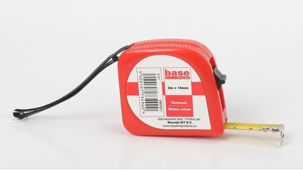 Baseline Rolbandmaat - 3m - 16mm