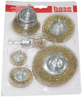 Baseline Staalborstel Set – 6 Stuks