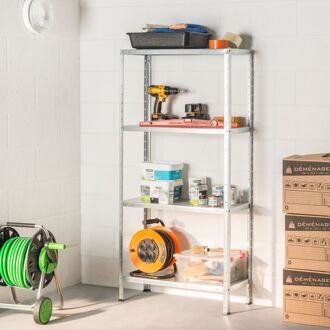 Baseline Stellingkast - Solid 50 - 145x72,5x30cm - Draagkracht 50kg - Metaal