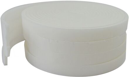 Baseline Tochtband Polyurethaan - Wit - 20m - 6x19mm