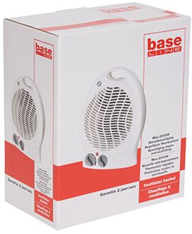 Baseline Ventilatorkachel 2000w Wit