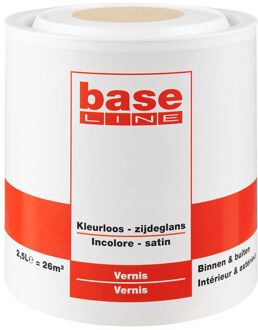 Baseline Vernis Zijdeglans Kleurloos 2,5l