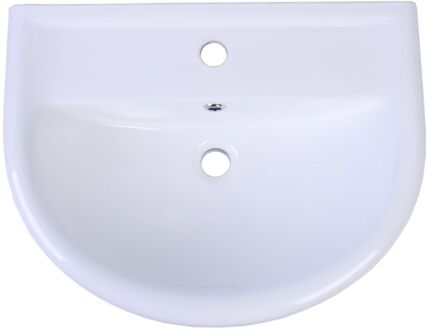 Baseline Wasbak Baseline - Keramiek - Wit - 58,2x23x45cm